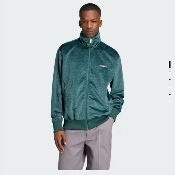 Adidas Original Mineral Green Track Top / Mono 2 TT IZ2546 - Picture 3 of 6